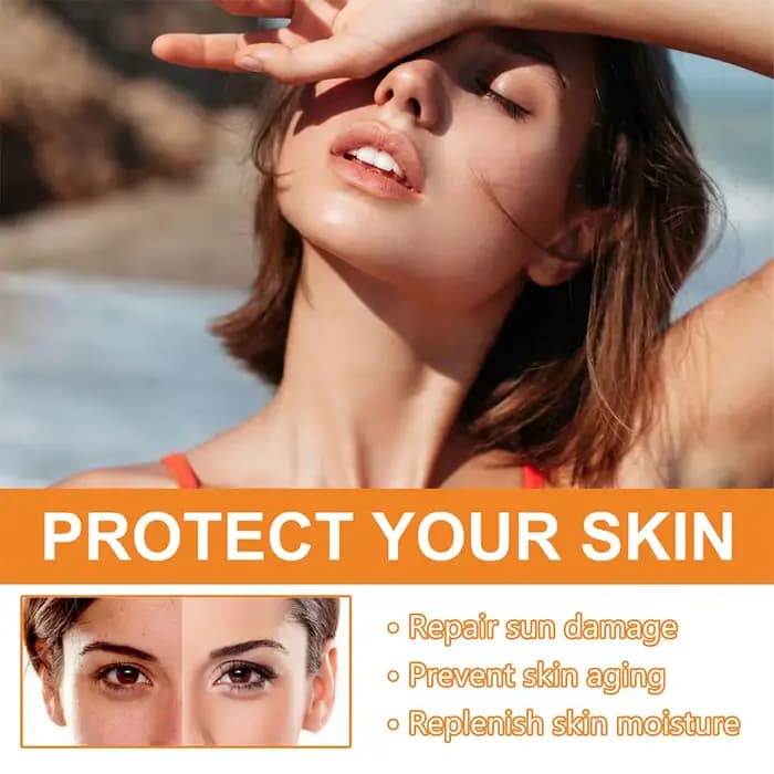 Lotion solaire SPF100 pour le visage et le corps