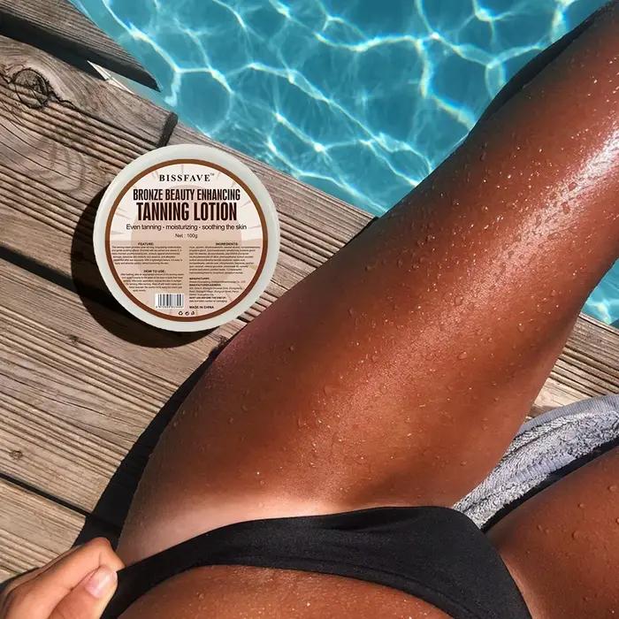 Crème Autobronzante Rapide pour le Corps et le Visage