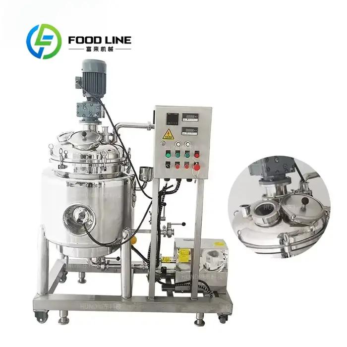Machine de fabrication de sirop de sucre thermofusible personnalisée de 600 litres, équipement de mélange de molasses de qualité alimentaire, mélangeur industriel en acier inoxydable