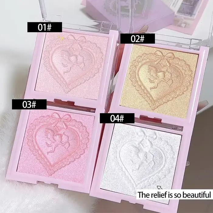 Love Angel – Palette de maquillage surligneur en poudre haute brillance