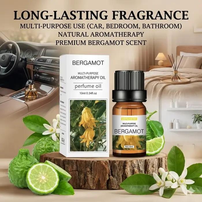 Huile essentielle de plante naturelle pure de 10 ml, huile d'aromathérapie pour la chambre à coucher, la salle de bain, la voiture, désodorisant, huile parfumée, huile aromatique