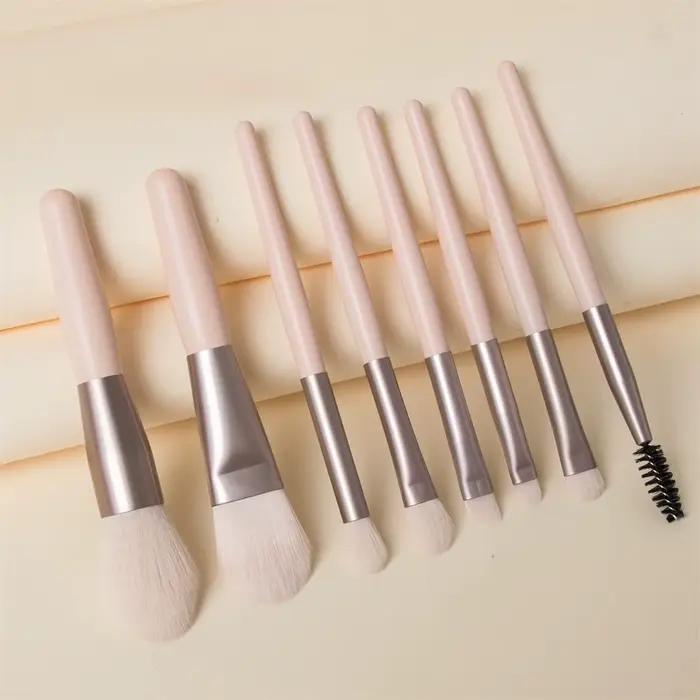 Ensemble de pinceaux de maquillage doux et moelleux