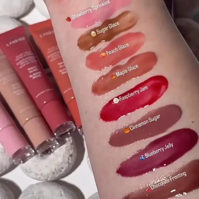 Baume hydratant léger Laneige Lip Glowy au beurre de karité