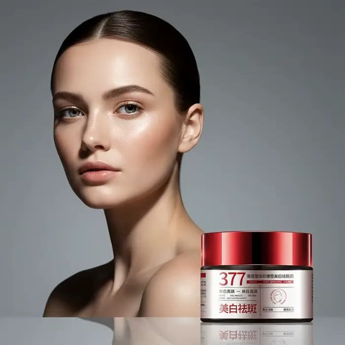 Crème visage 377, hydratant facial pour tous types de peau