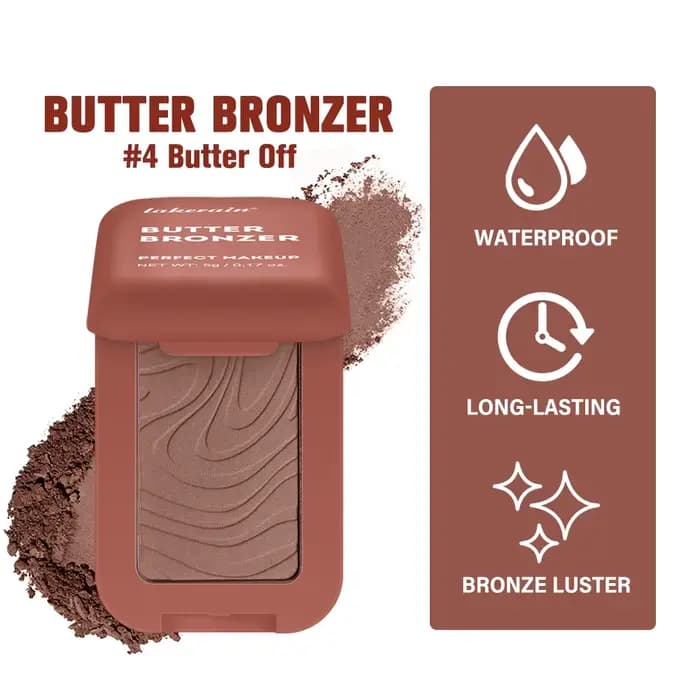 Bronzer beurre bronzant pour teintes foncées Palette de contour avec nuances marron mat pour nez joue et profil maquillage nu naturel