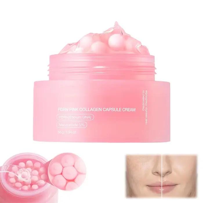 Crème de capsules de collagène rose 5% Niacinamide