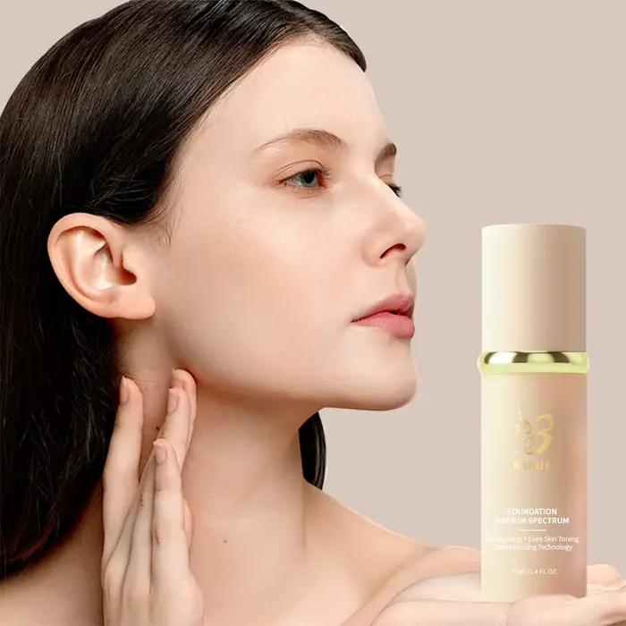 Fond de teint pour peau chaude