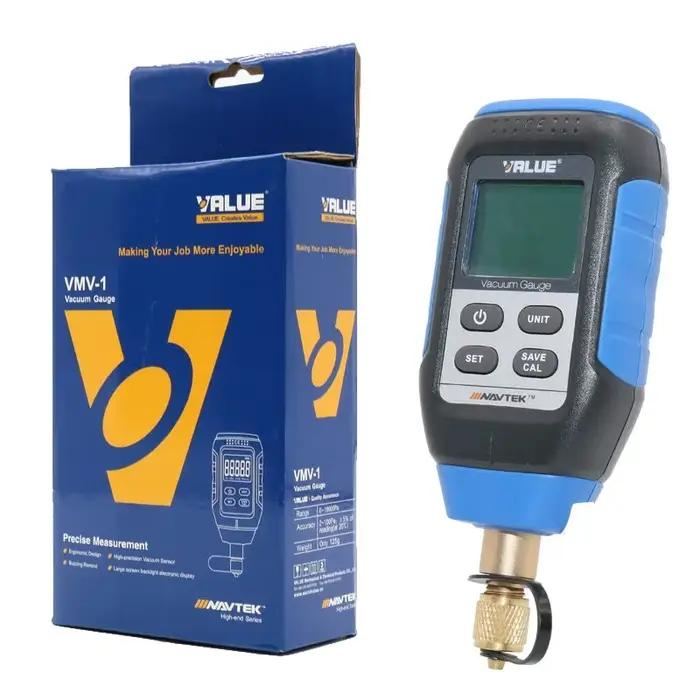 Manomètre numérique intelligent pour système de réfrigération de laboratoire, inspection du vide, manomètre VMV-1 0-10000P