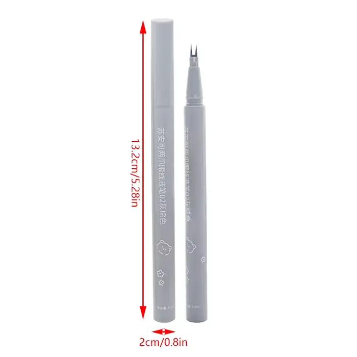 Eyeliner liquide ultra-fin à 2 pointes en fourche