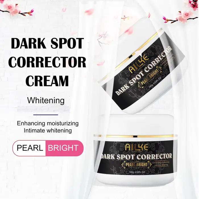 Crème Correctrice Anti-Taches Perle Éclatante Ailke Pour Teint Éclatant Blanchissante Convient à Tous Types de Peau Occasions Spéciales Hydratante Anti-Hyperpigmentation