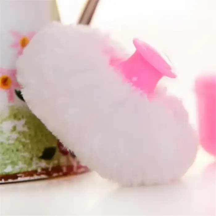 Boîte mignonne de talc PP de bouffée de poudre de visage et de corps de bébé 1 pièces rose