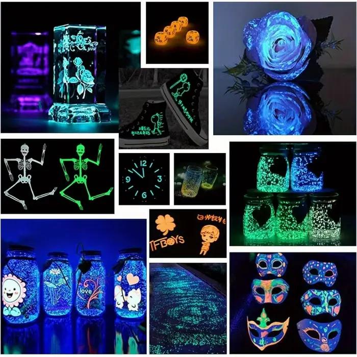Poudre lumineuse 12 couleurs
