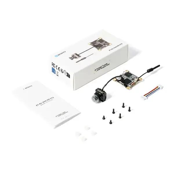 Unité aérienne HD VTX BETAFPV P1 avec FC sans balais, portée de 5 km pour les quadricoptères Air65 & Air75 Whoop, kit FPV HD Meteor75 Pro P1/Aquila20