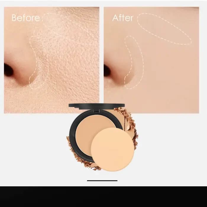 FOCALLURE 3 couleurs maquillage poudre pour le visage éclaircir contrôle de l'huile