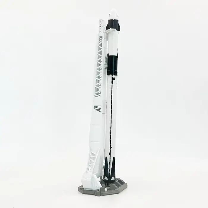 Modèle de fusée SpaceX Falcon 9, échelle 1/200, jouet en métal moulé sous pression pour Collection
