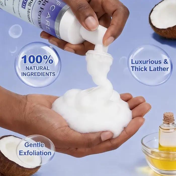 AFCARE Mousse Nettoyante Quotidienne - Nettoyage en Profondeur Doux pour Peaux Sensibles avec Bifida Ferment Lysate