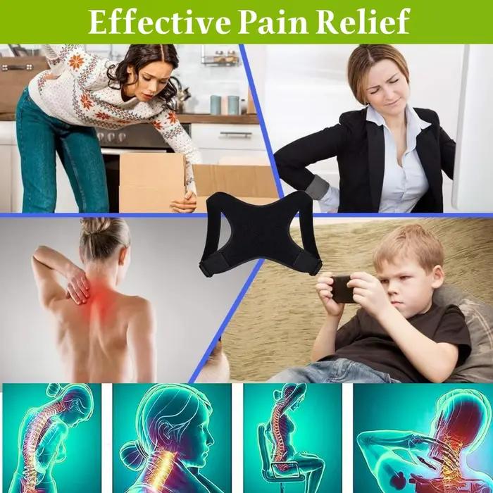 Correcteur de posture réglable, ceinture de soutien dorsal - Soutien ergonomique respirant et antidérapant pour une meilleure posture, adapté à la position assise
