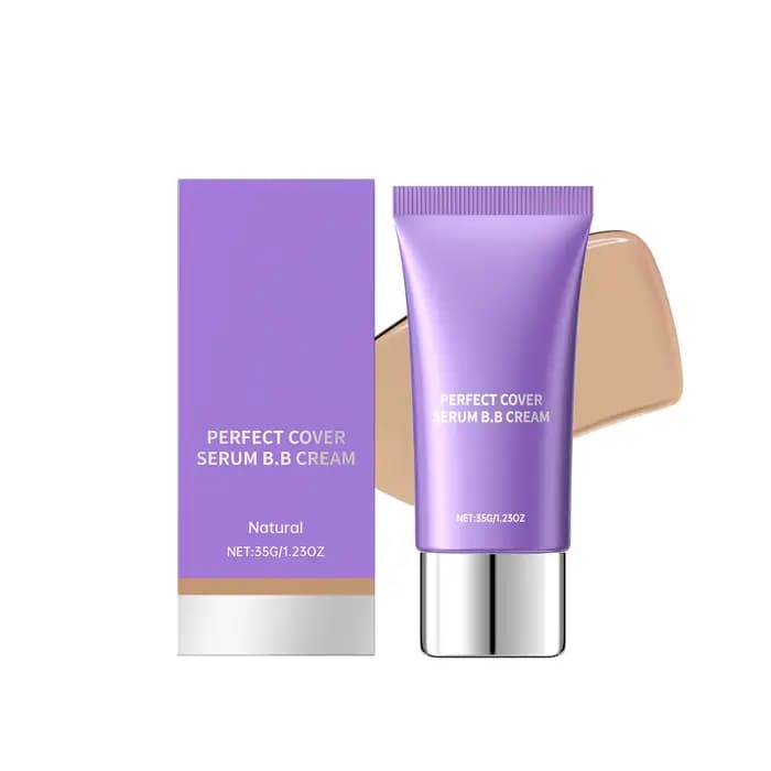 BB crème fond de teint couverture parfaite correcteur imperméable à l'eau acide hyaluronique