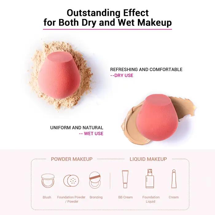 Jessup eponge maquillage fond de teint professionnelle cosmétique bouffée doux mélange crème correcteur outils de beauté