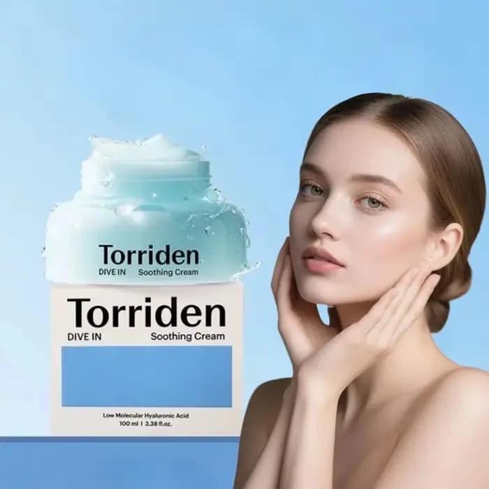 Crème apaisante pour le visage Torriden pour usage quotidien