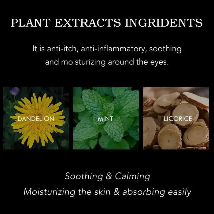 Protéger contre les allergies, protège les yeux sensibles, crème barrière pour hydrate la zone des yeux, Extension de cils