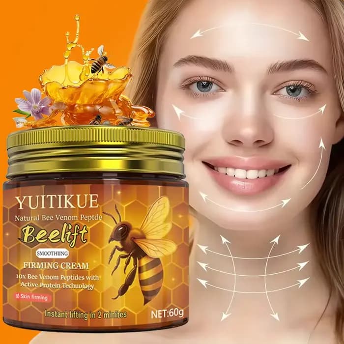 Crème raffermissante au venin d'abeille 60g - 10x peptides