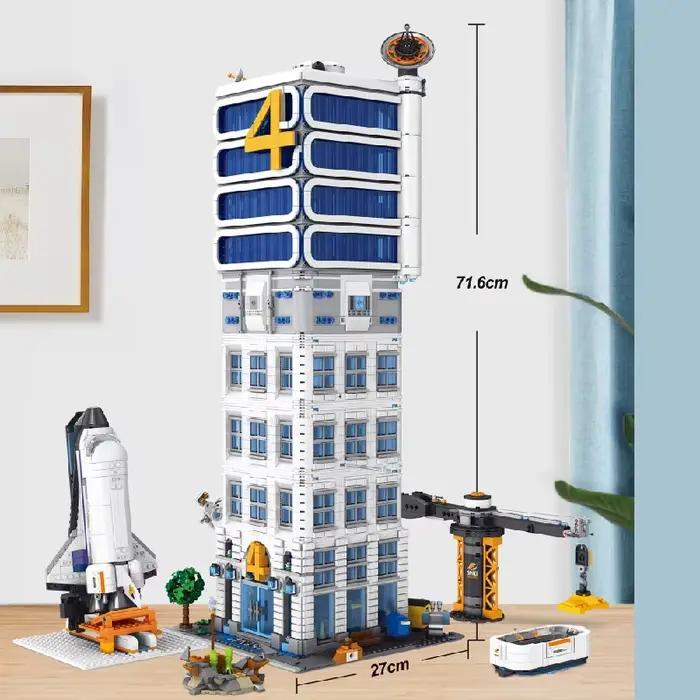 Blocs de construction MOC New York, gratte-ciel de grande hauteur, film de Science-Fiction, Kit de modèles de construction, jouets, cadeau pour adultes, 6135 pièces
