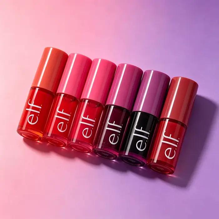 Elf – fard à joues liquide, surligneur, poudre illuminante, scintillante, à séchage rapide, non collante, maquillage naturel pour le visage, texture douce