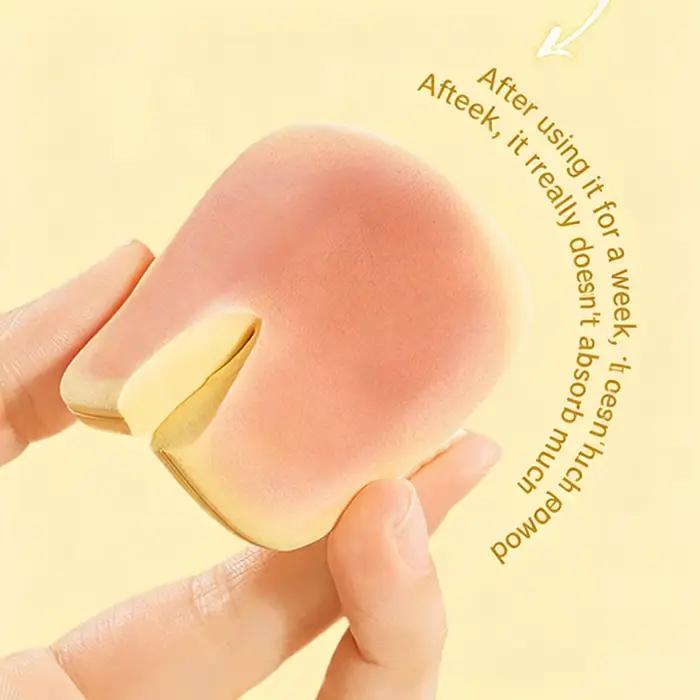 Éponge de maquillage en forme de gaufrette ultra-douce non absorbante pour fond de teint et poudre