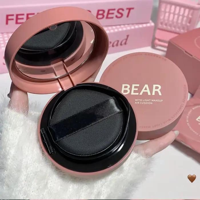 Fond de Teint Hydratant Correcteur Crème Compacte Air Cushion Waterproof Éclaircissant Haute Couvrance Base Maquillage Coréen Cosmétiques