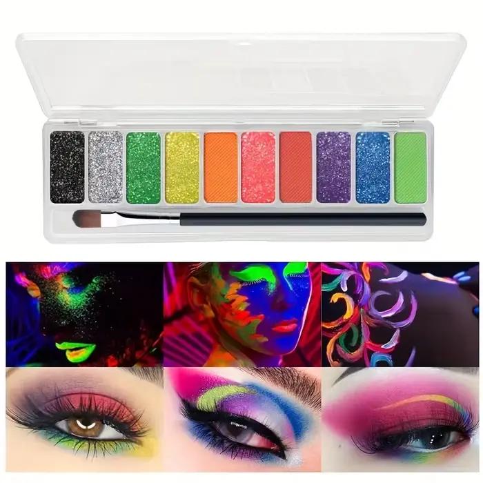 Palette de fards à paupières 10 couleurs