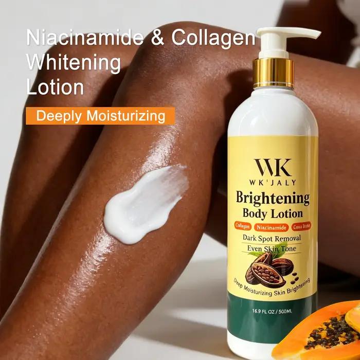 Lotion corporelle éclaircissante WK JALY Collagen Papaya Glow