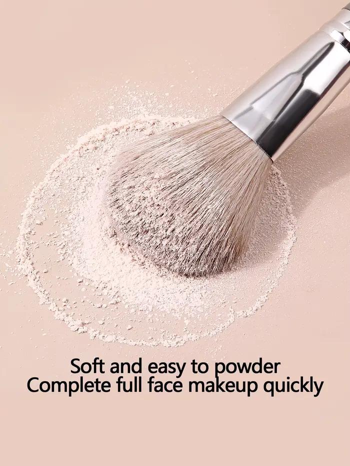 1 pièces de haute qualité moelleux doux grand pinceau à poudre