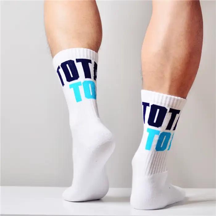 Chaussettes Astronomiques avec Lettres Imprimées pour Homme, Haut de Personnalité, Gay, Sexy, Fitness, dehors, Décontracté, Business, Moyen
