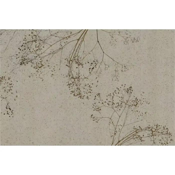 Papier peint mural personnalisé, motif branche de plante moderne, décoration de fond pour salon, chambre à coucher, bureau, papier peint arbre de style européen 
