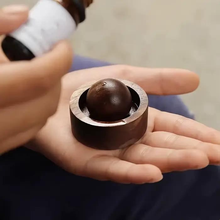 Diffuseur d'huiles essentielles pour voiture et maison – Mini diffuseur de parfum naturel mignon en bois adapté à la chambre à coucher, au salon et à la salle de bain