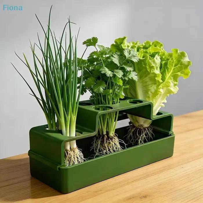 ✔ Jardinière hydroponique pour herbes, kit de culture de légumes d'intérieur à 3 niveaux pour comptoir de cuisine