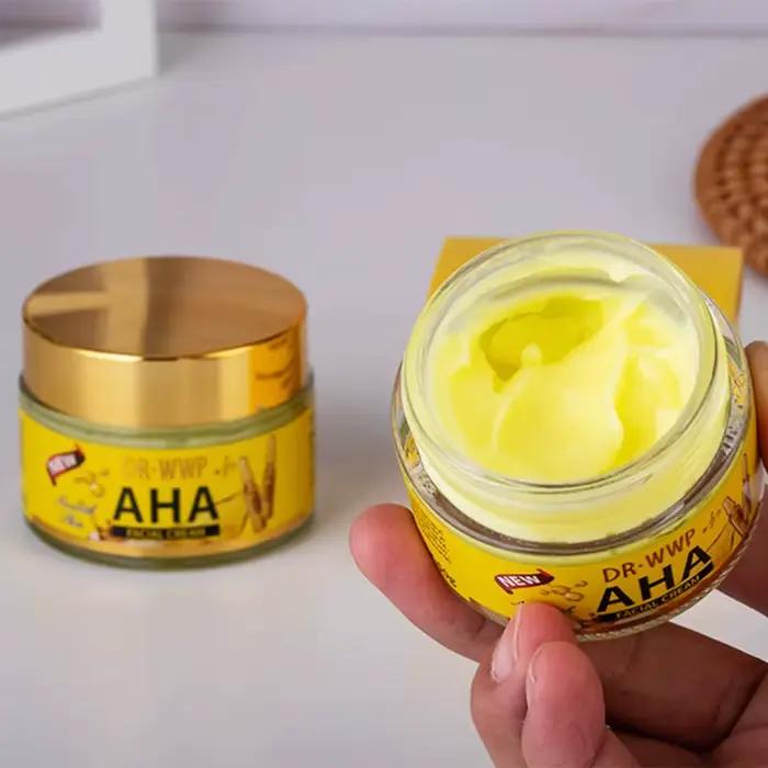 Crème visage revitalisante au curcuma AHA