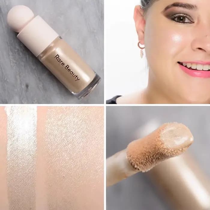 Rare beauté liquide Blush surligneur Contour finition haute brillante luminiseur maquillage Gel visage corps éclaircir