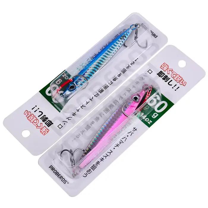 PROBEROS 1pc Leurre Artificiel en Métal, Appât Durable Bionique Rigide avec Design Réaliste, Accessoire Parfait pour la Pêche en Mer