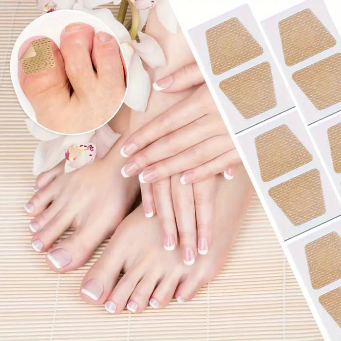 Patchs Réparateurs pour Ongles Solides et Beaux pour Pieds en Pleine Forme Utilisation Quotidienne Soins de Pédicure à Domicile Invisible sous Chaussures Occasions Spéciales