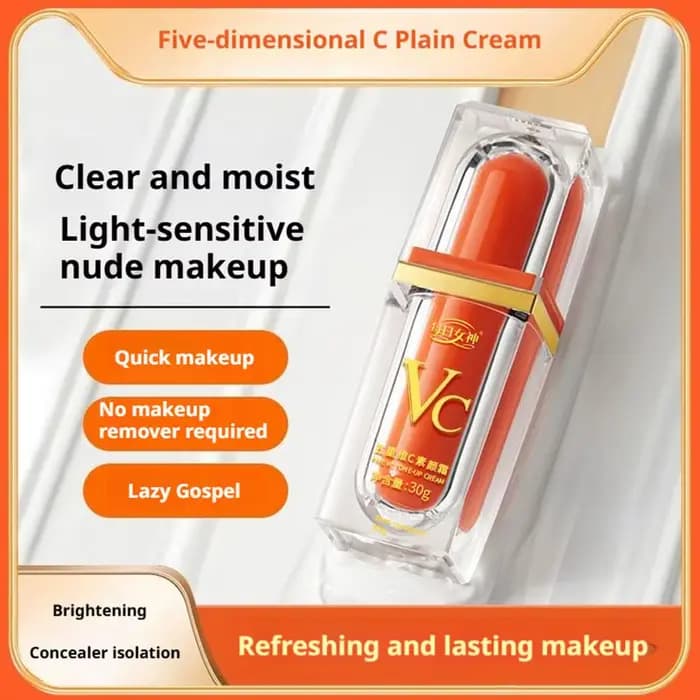 Crème naturelle pour le visage à la vitamine C