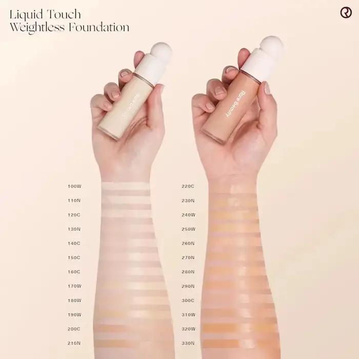 Fond de teint liquide Rare Beauty Matte Touch Weightless