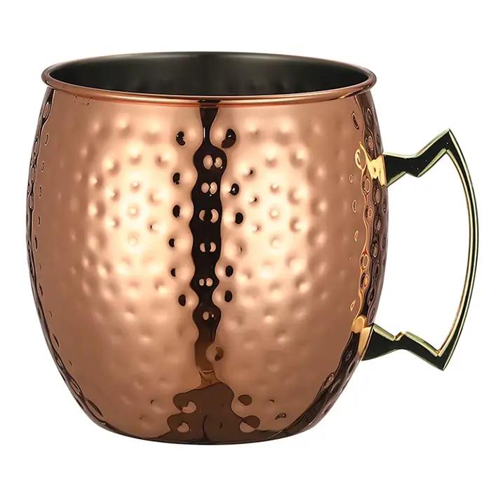 Tasse mule géante martelée de Moscou, Mega Mug, tasse seau à glace, 5L