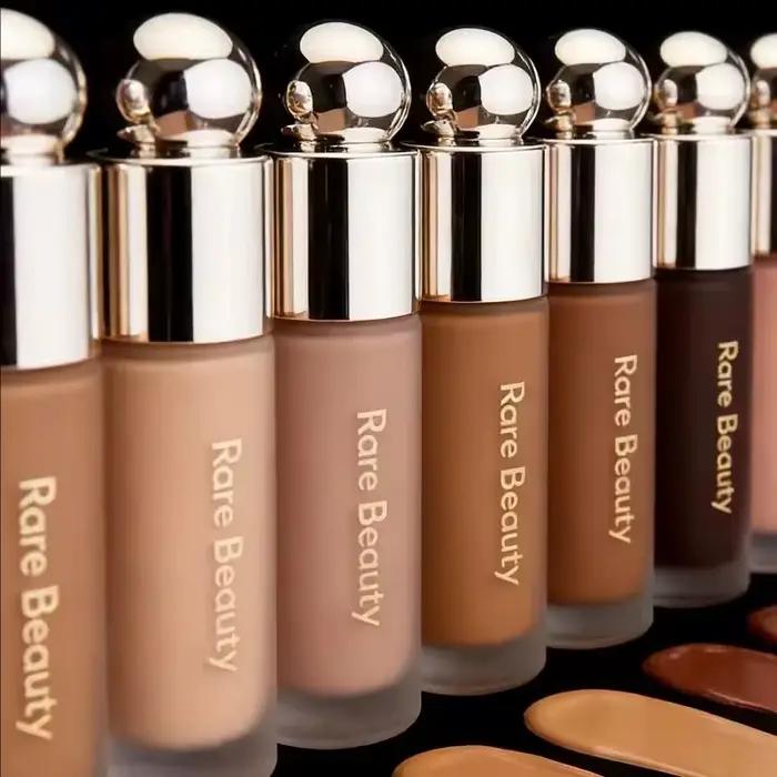 Coffret Maquillage Luxe Rare Beauty : Bronzer Liquide, Blush Liquide, Stick de Contouring Longue Tenue et Imperméable – Tendance et Populaire