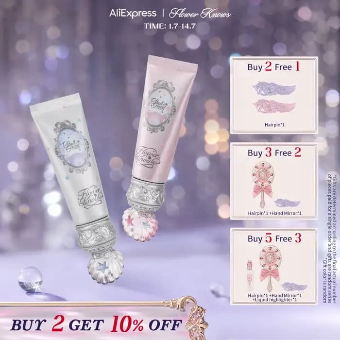 Flower Knows Shell's Jewel Collection Primer correcteur de couleur