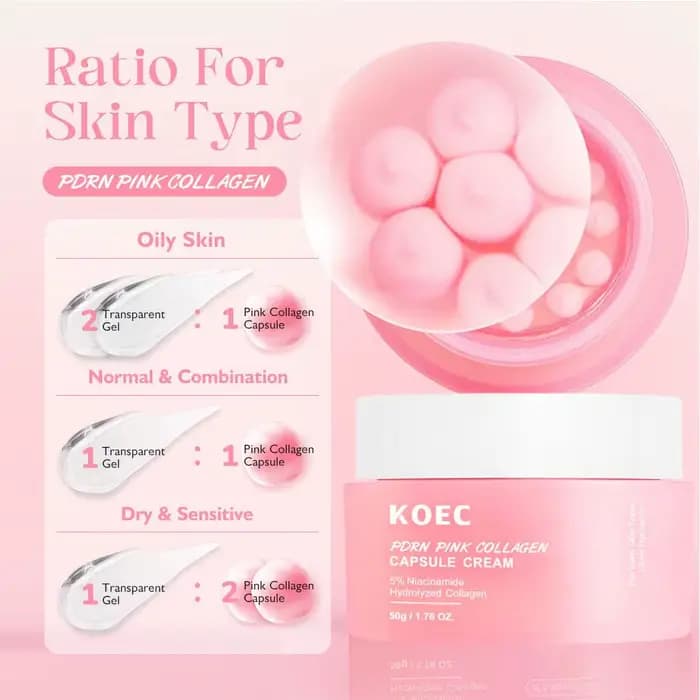 Koec – crème capsule de collagène