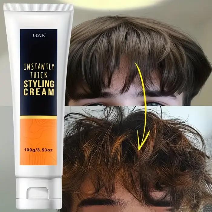 GZE Crème coiffante instantanée épaisse – Volumine