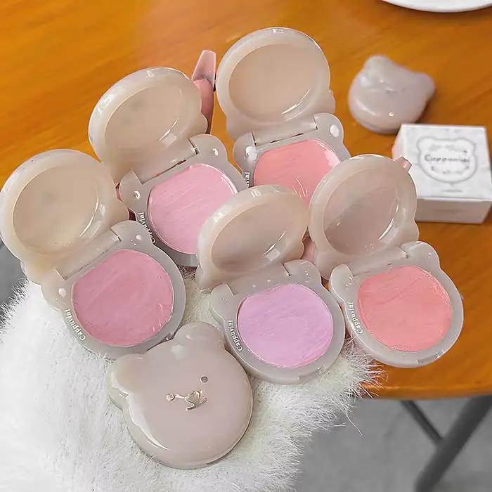 Mignon ours eau lumière Blush crème vitalité rose hydratant surligneur visage fard à joues facile à appliquer Rouge