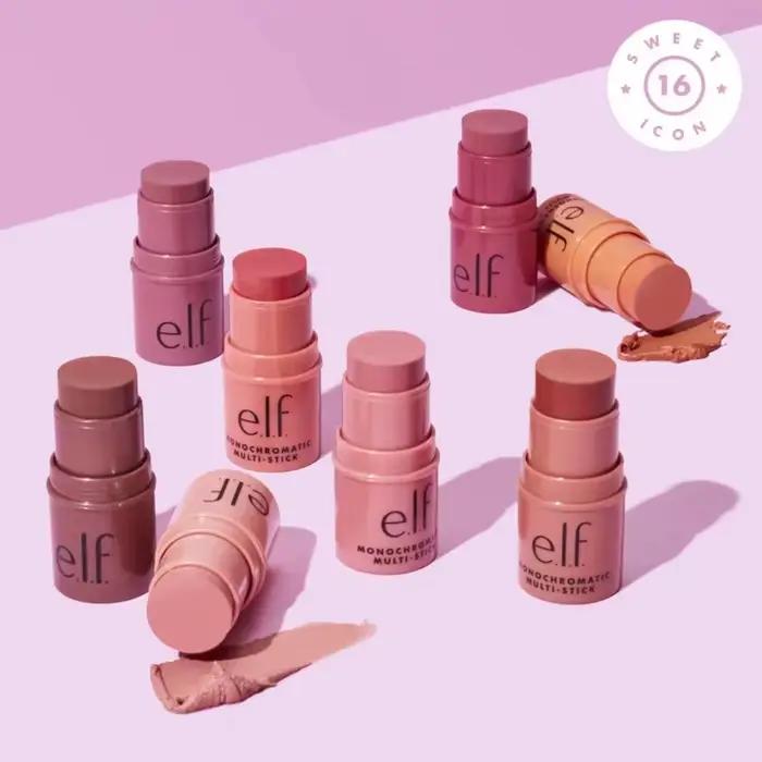 Fard à joues crème ELF hydratant et repulpant effet humide pour femme et homme occasionnels et cadeaux